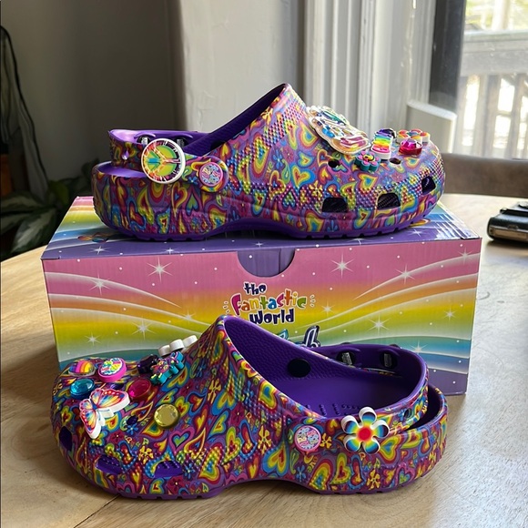 Lisa Frank Crocs RARE - Picture 6 of 8
